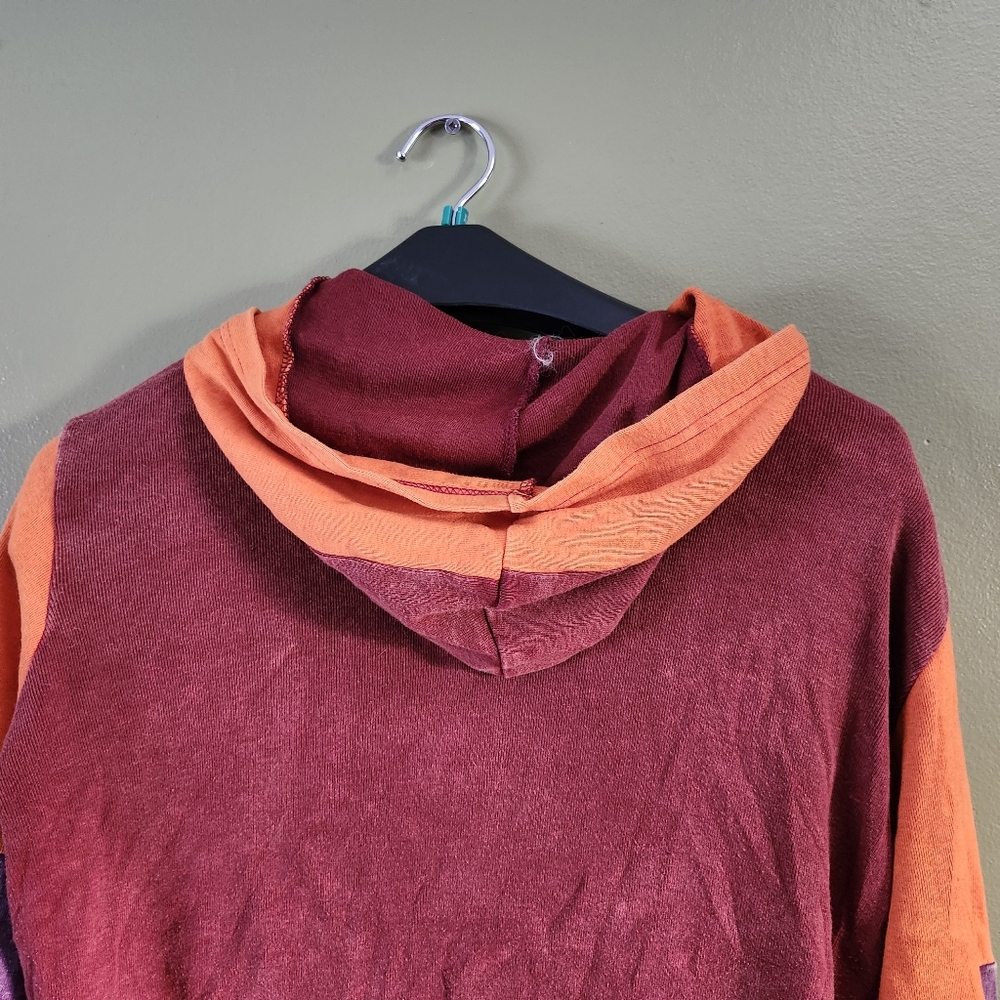Retro patchwork hoodie - Picture 2 of 2